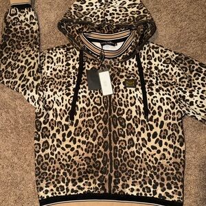 Dolce & Gabbana Animal Print Hoodie